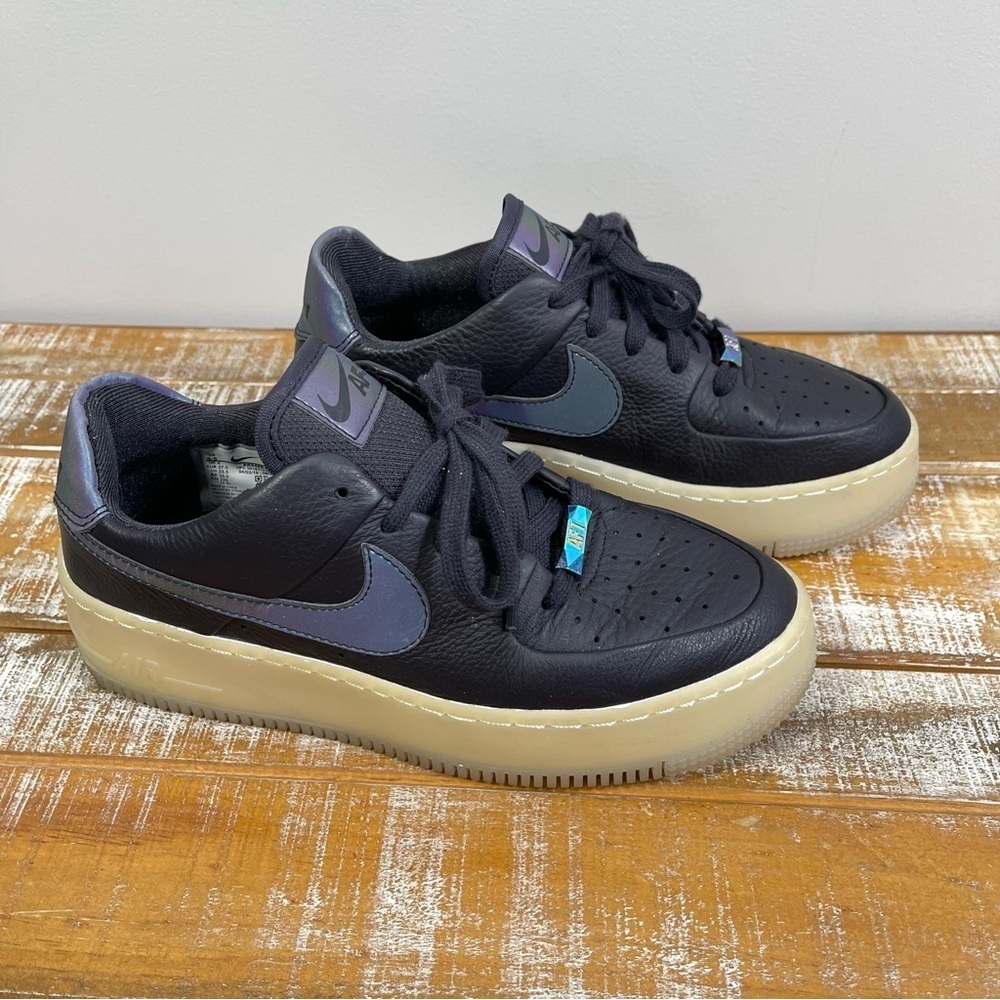 Nike Air Force 1 Sage Low LX 'Oil Grey' Women Sneaker Shoes Size 6.5 - Picture 3 of 14